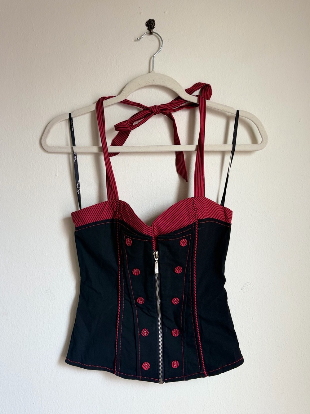 NWT Vintage Ole Ole Bustier Corset Halter Top